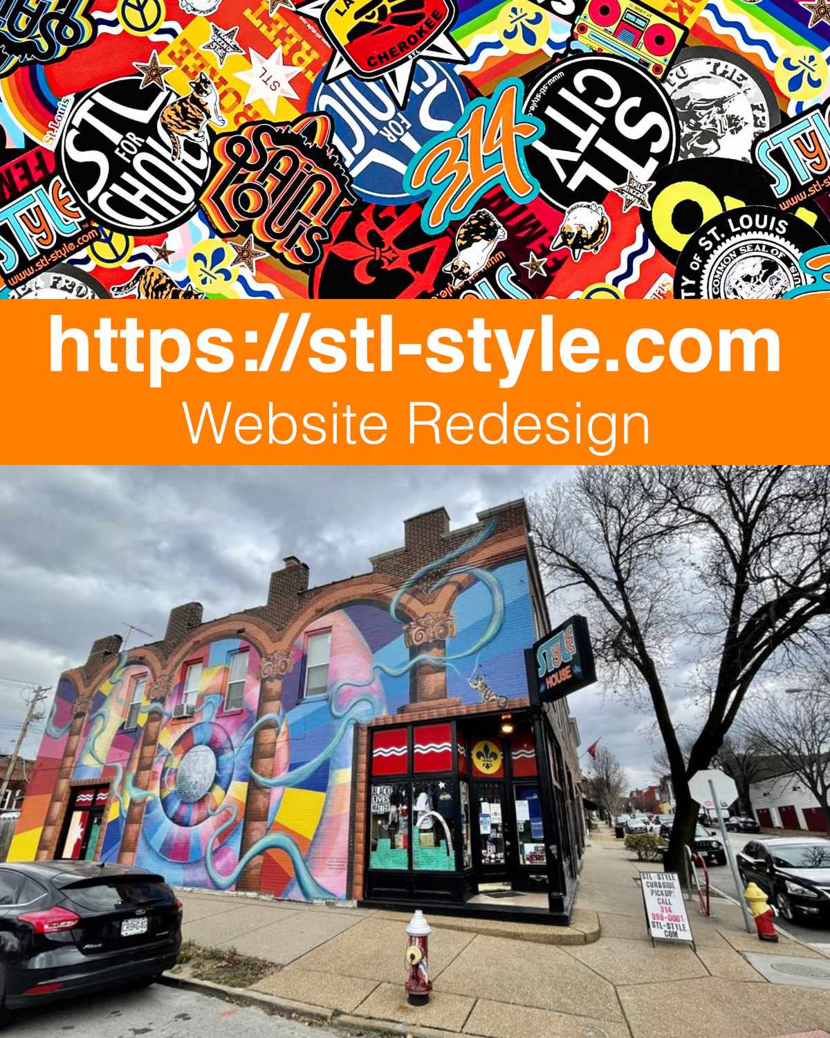 STL STyLehouse Website Redesign